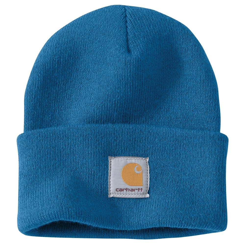 Carhartt Men's Knit Cuffed Beanie One Size Marine Blue