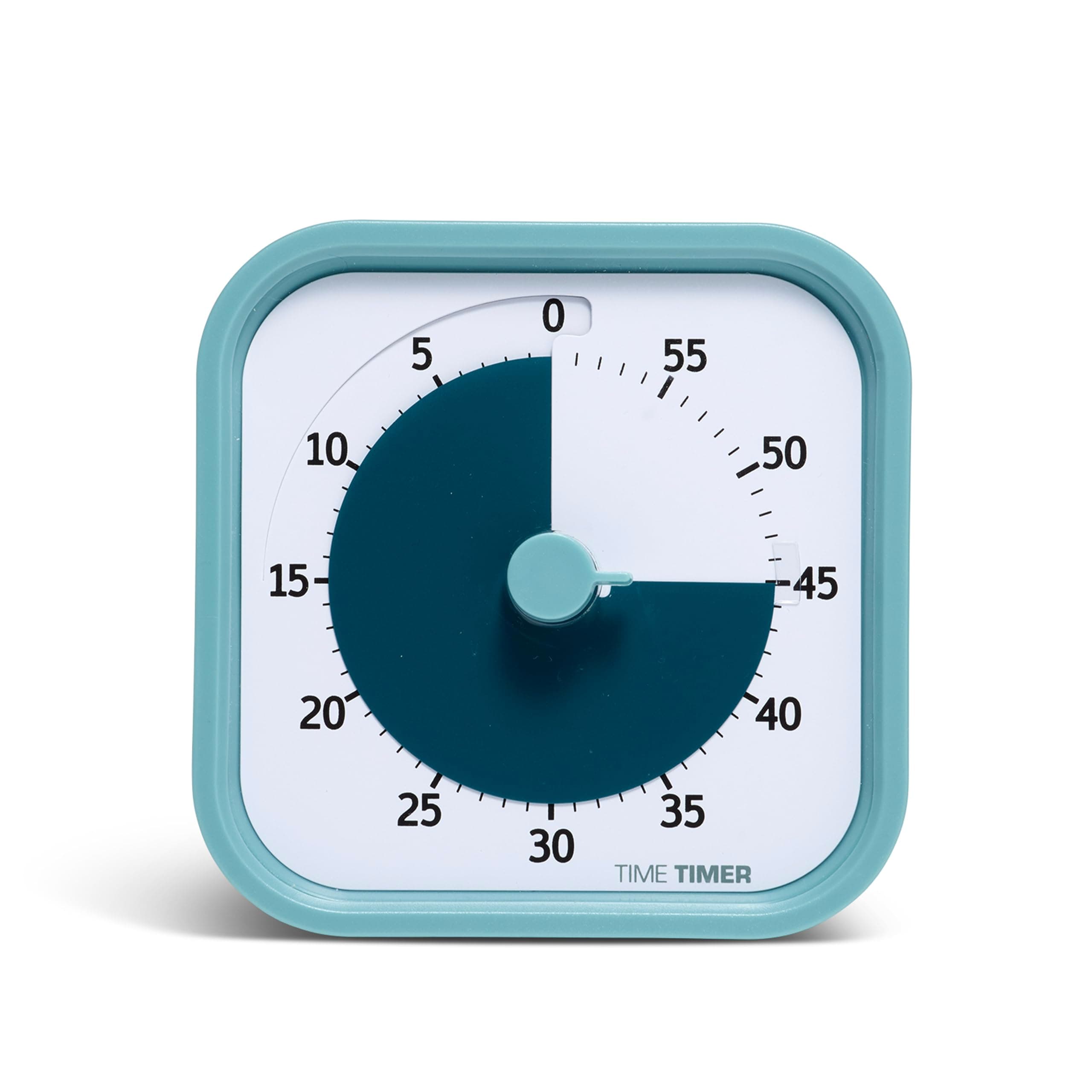 TIME TIMER Home MOD - 60 Minute Kids Visual Timer Home Edition - for Homeschool Supplies Study Tool, Timer for Kids Desk, Office Desk and Meetings with Silent Operation (Lake Day Blue) Timer Lake Day Blue