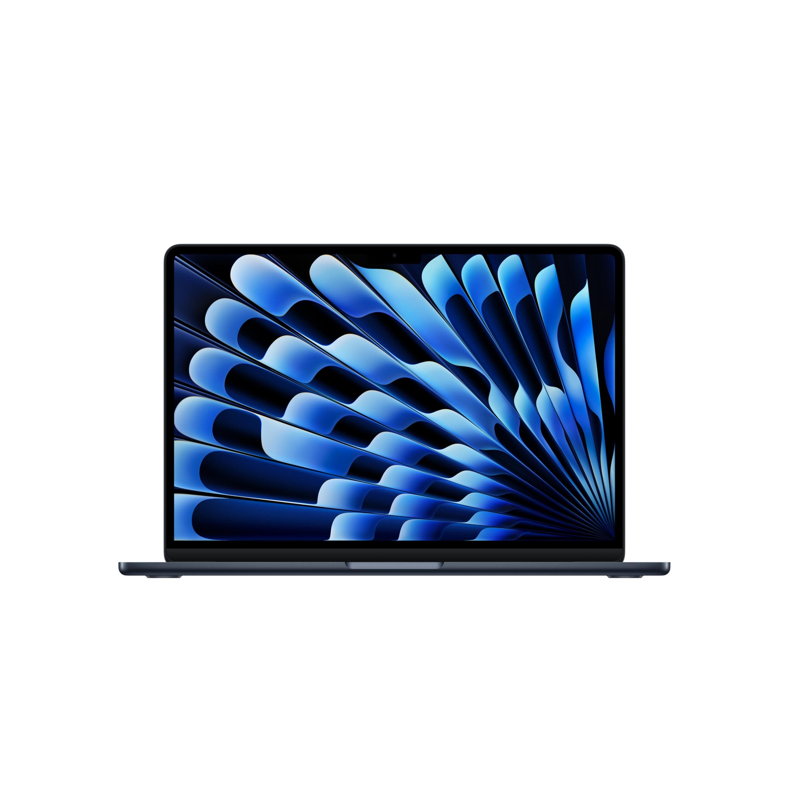 Apple 2025 MacBook Air 13-inch Laptop with M4 chip: Built for Apple Intelligence, 13.6-inch Liquid Retina Display, 16GB Unified Memory, 256GB SSD Storage, 12MP Center Stage Camera, Touch ID; Midnight 16GB Unified Memory, 256GB SSD Storage Midnight Without AppleCare+
