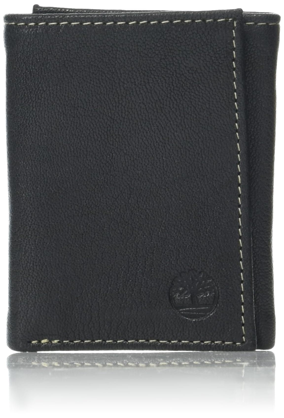 Timberland Men's Genuine Leather RFID Blocking Trifold Wallet One Size Black