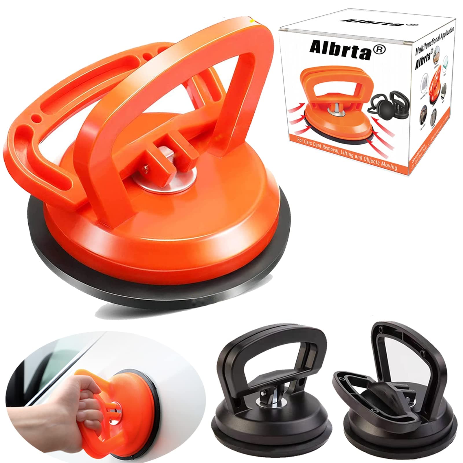 Dent Puller,Powerful Car Dent Puller,Car Dent Removal Kit,Dent Remover Tool for Car Dent Repair, Glass, Screen, Tiles Lifting and Objects Moving