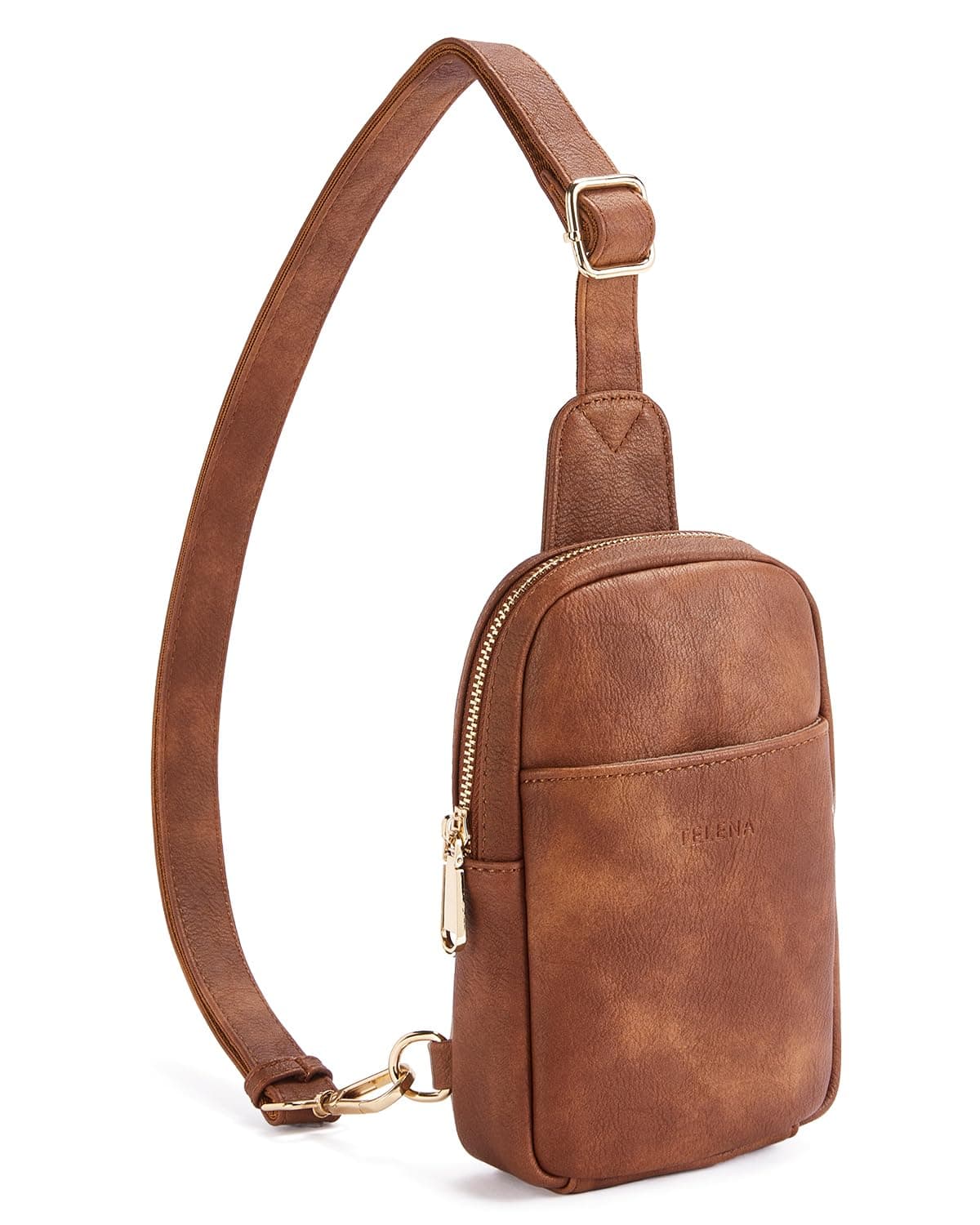 Telena Crossbody Bags for Women Leather Cross Body Sling Bag for Woman Travel 0-mocha Brown