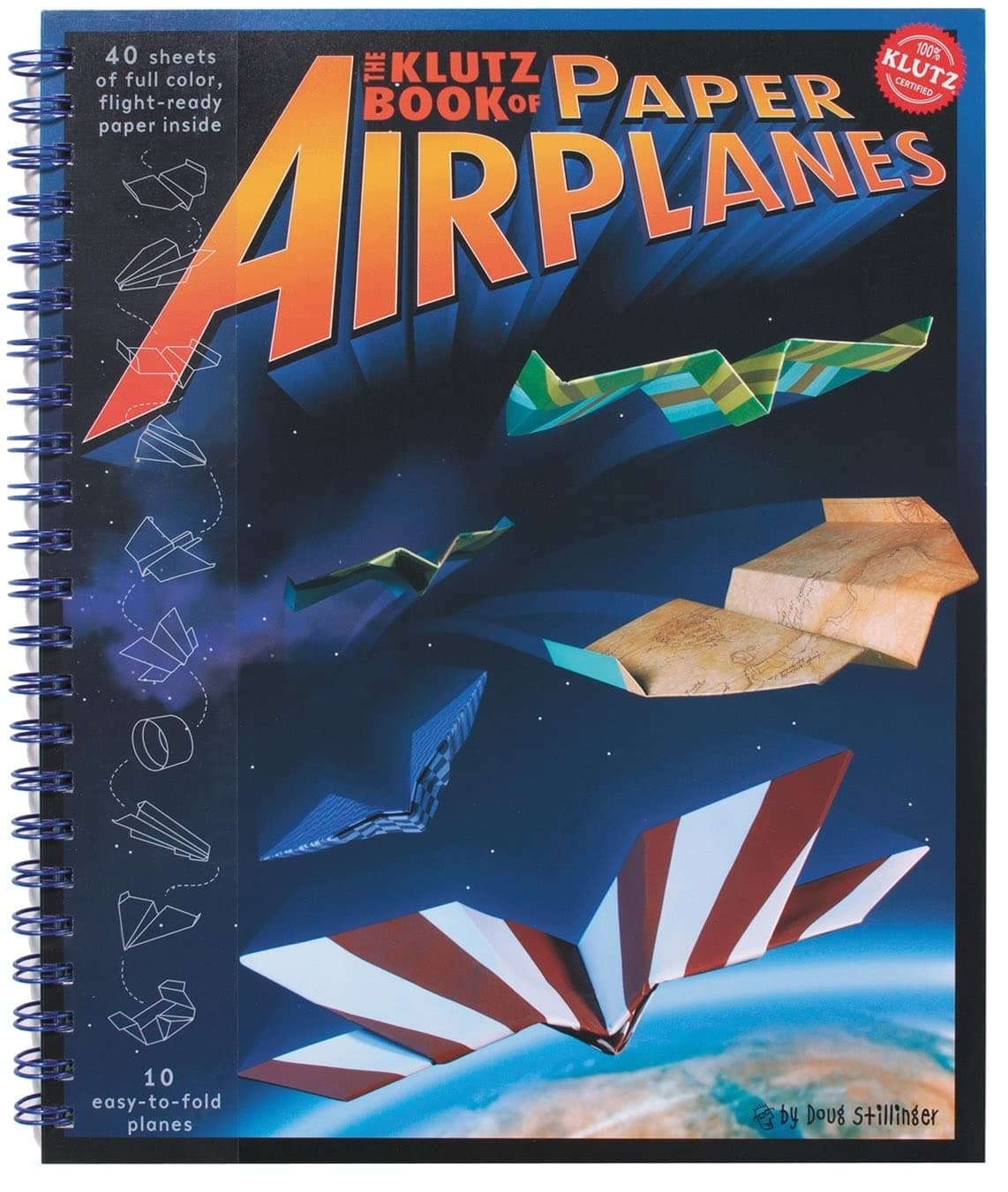 The Klutz Book of Paper Airplanes (Klutz Activity Kit) 10" Length x 0.75" Width x 12" Height Paper Airplanes