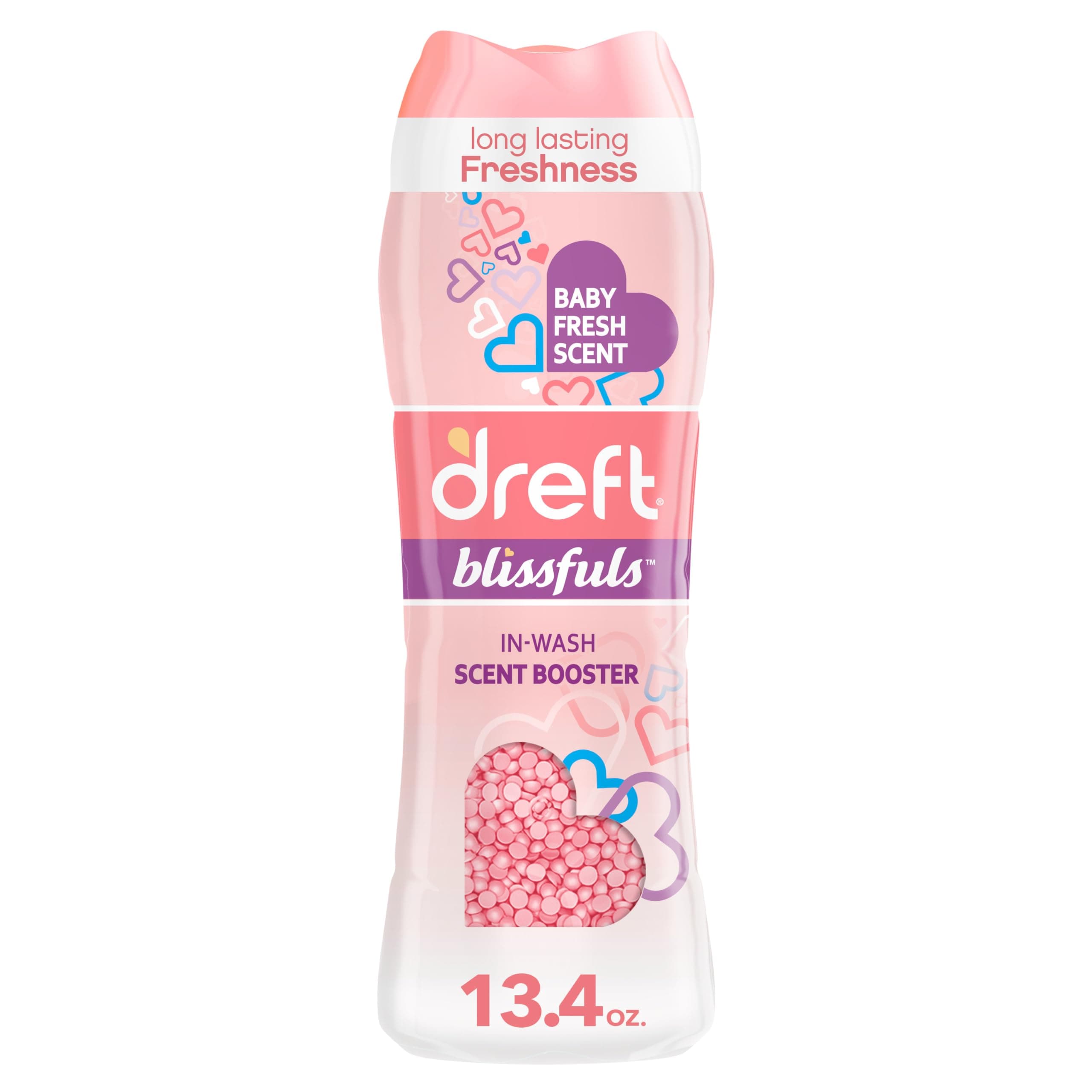 Dreft Blissfuls In-Wash Laundry Scent Booster Beads, Baby Fresh Scent, 13.4 oz BABY FRESH 13.4 Ounce (Pack of 1)