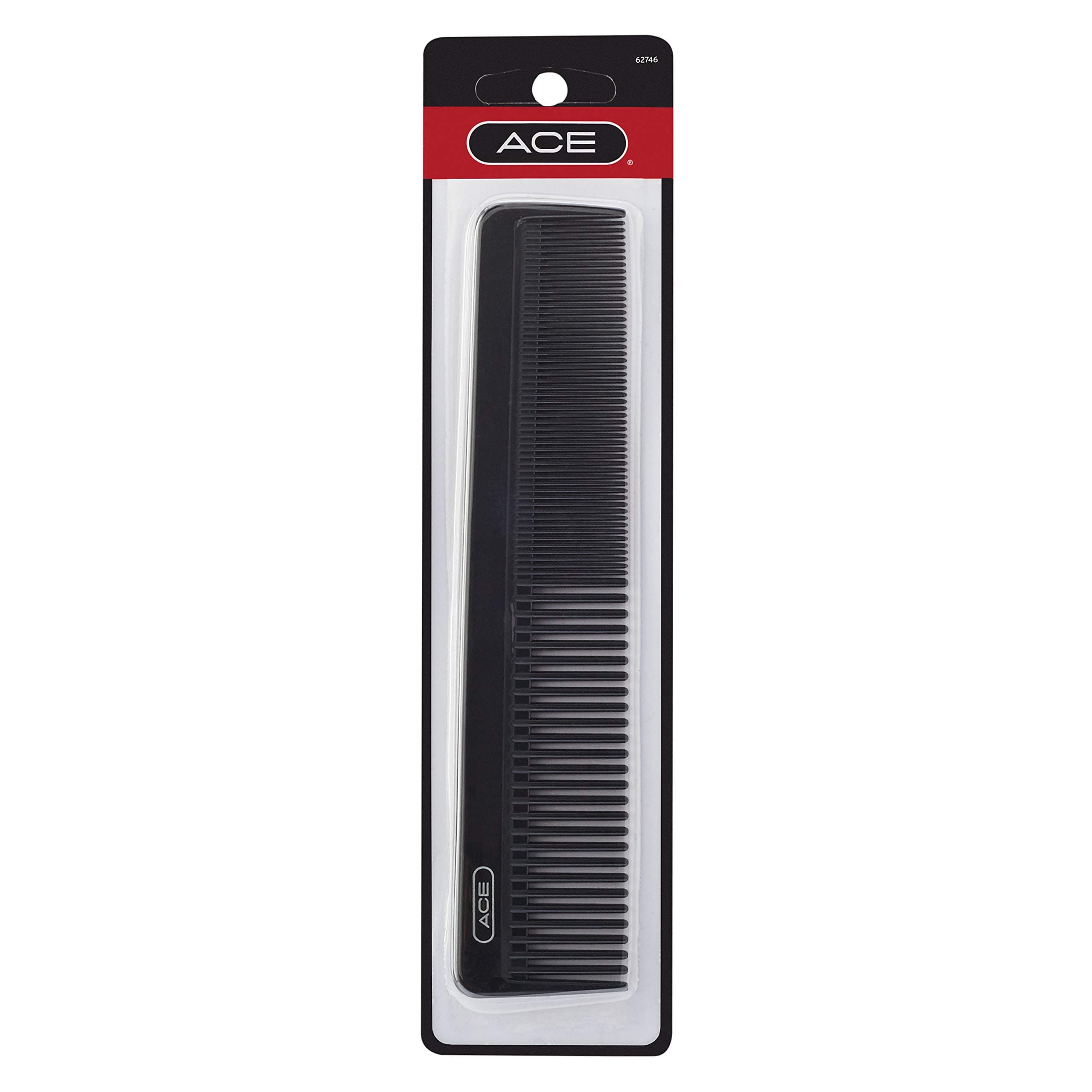 GOODY Hair Ace Dressing Hair Comb, 7.5 Inch, Black, 1 Count Black 7.5 Inch (Pack of 1)