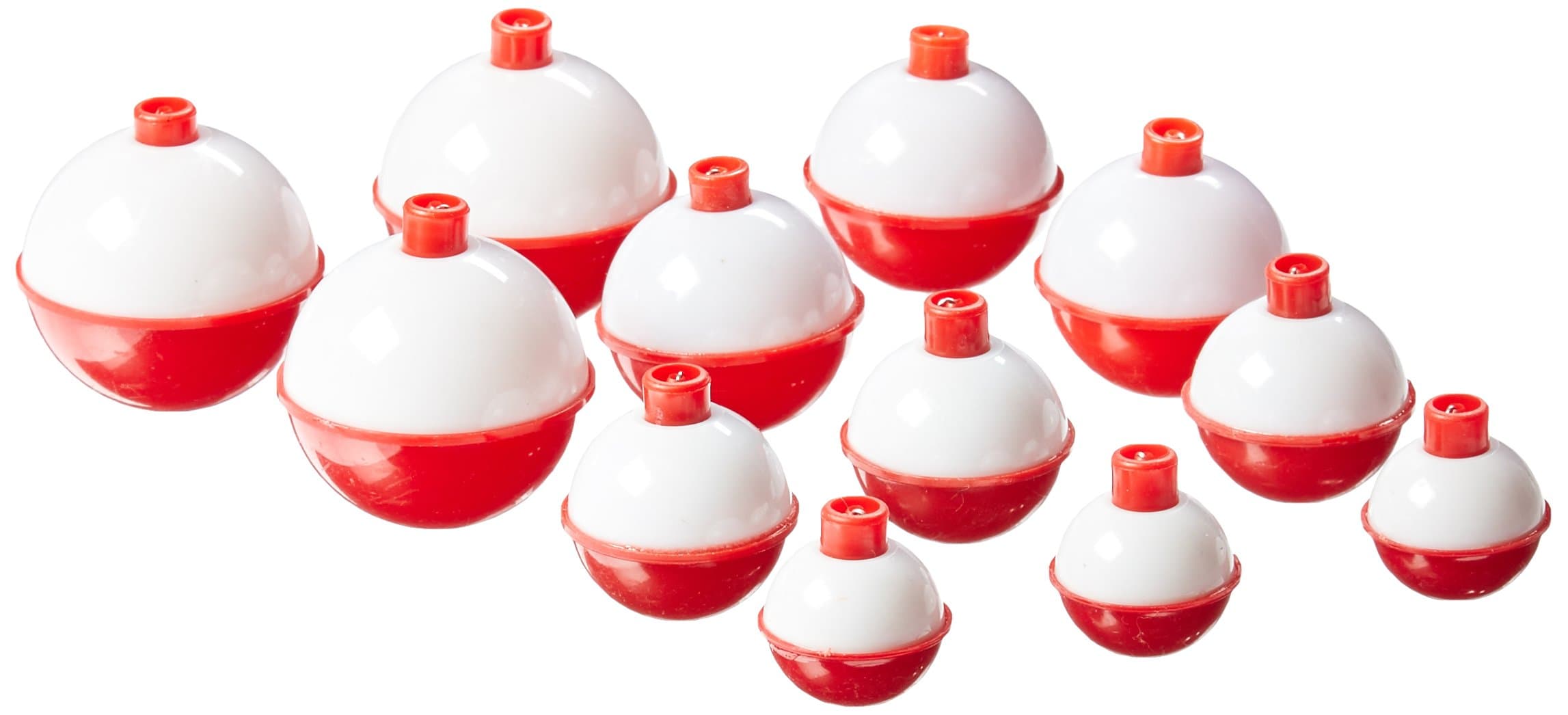 Eagle Claw Snap-On Floats Assortment, 12 Piece Multi
