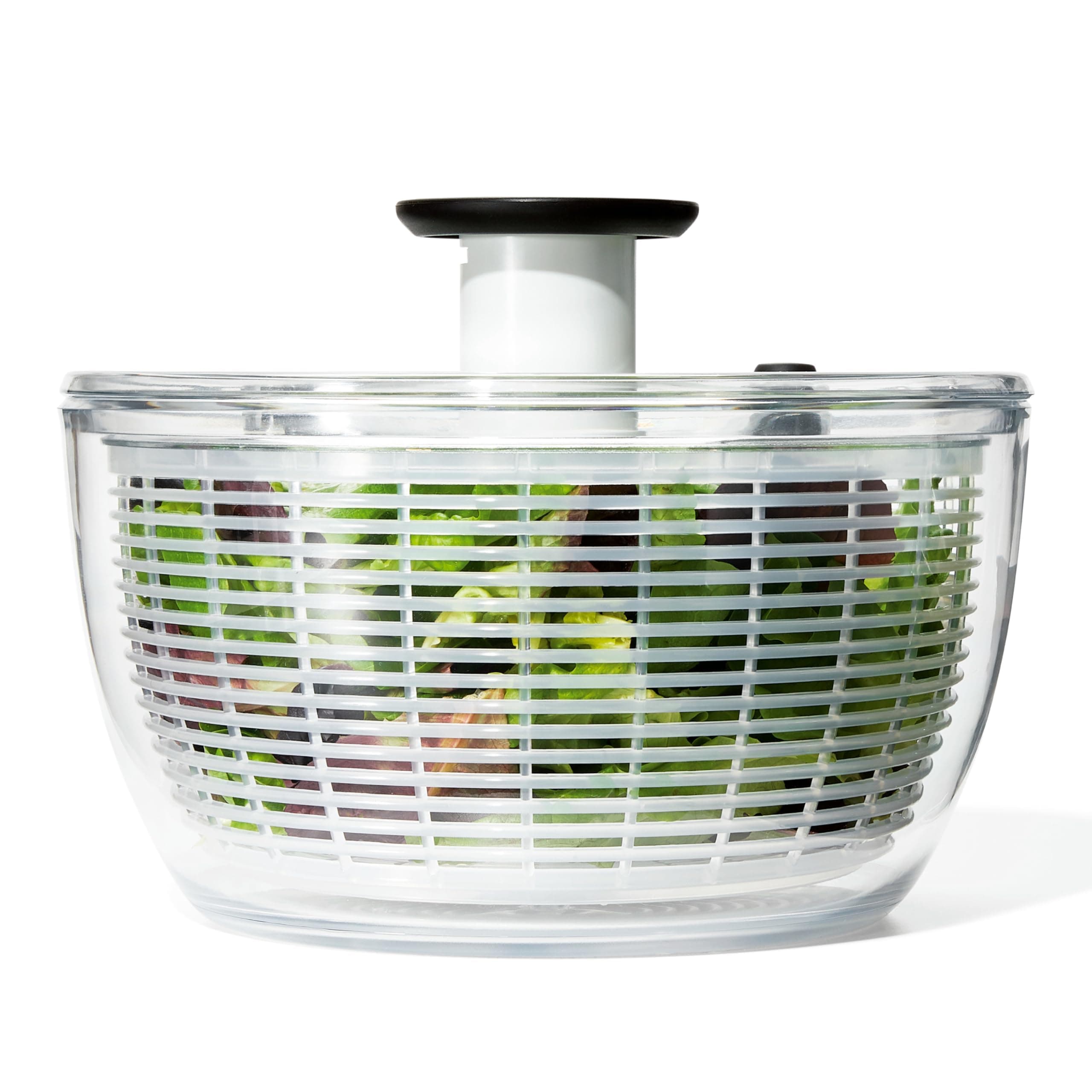 OXO Good Grips Salad Spinner | Lettuce Spinner | Fruit Washer | Fruit Washing Bowl with Strainer | Vegetable Cleaner | Salad Cleaner | Lettuce Washer | 6.22 Quart Capacity Large - 6.22 qt Large Salad Spinner