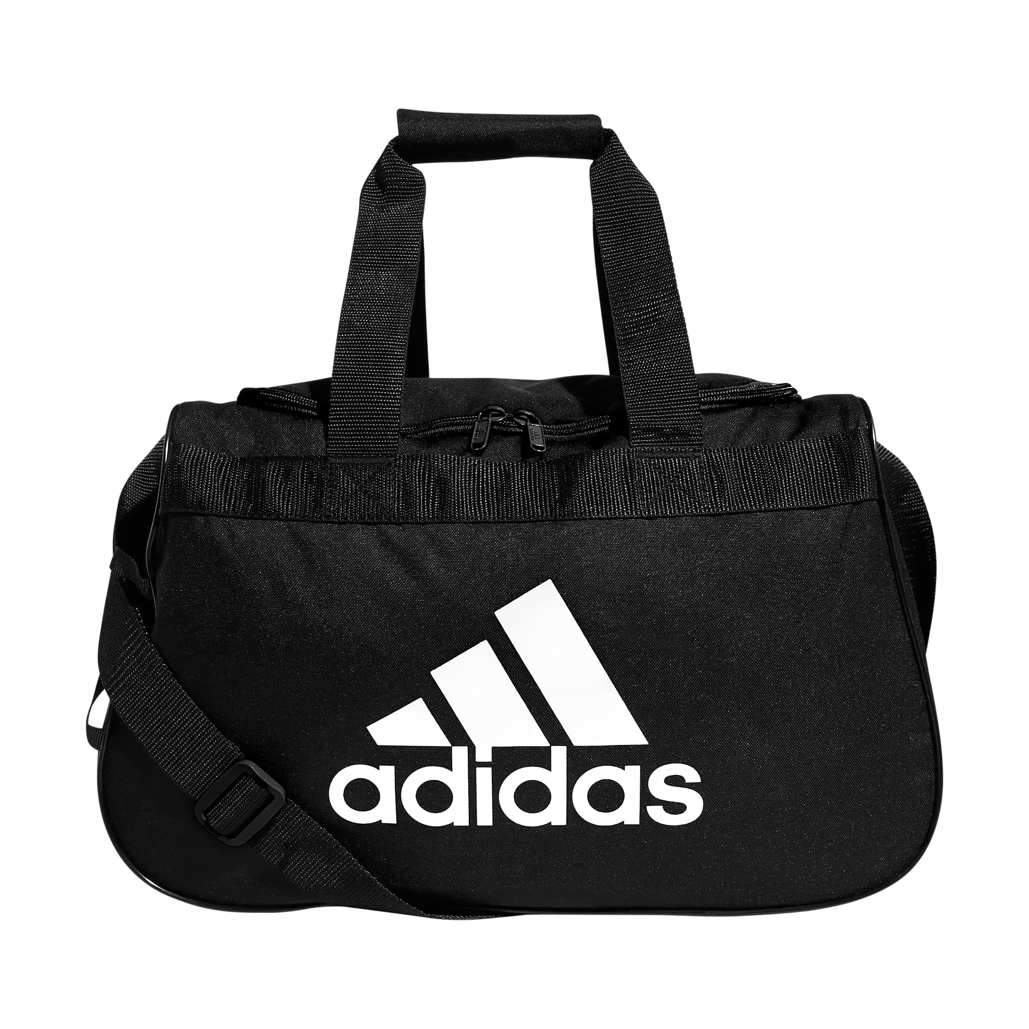 adidas Unisex Diablo Small Duffel, Sports Duffle Gym Bags for Men or Women, One Size One Size Black/Diablo