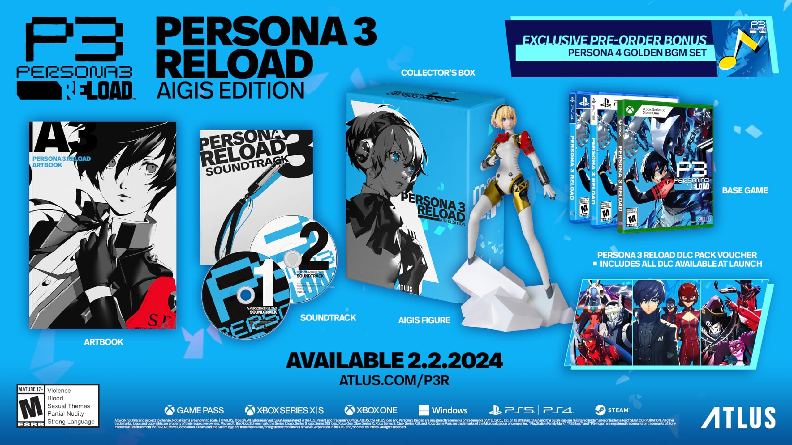 Persona 3 Reload: Collector’s Edition - Xbox Series X Xbox Series X Collector's Edition