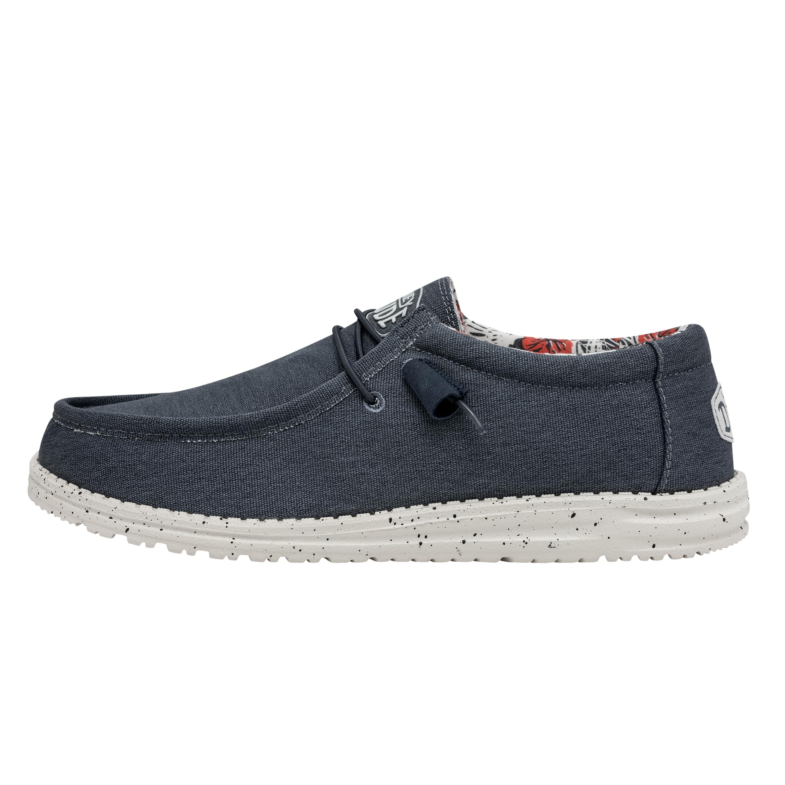 Hey Dude Men's Wally Stretch | Men's Loafers | Comfortable & Light-Weight Blue 8