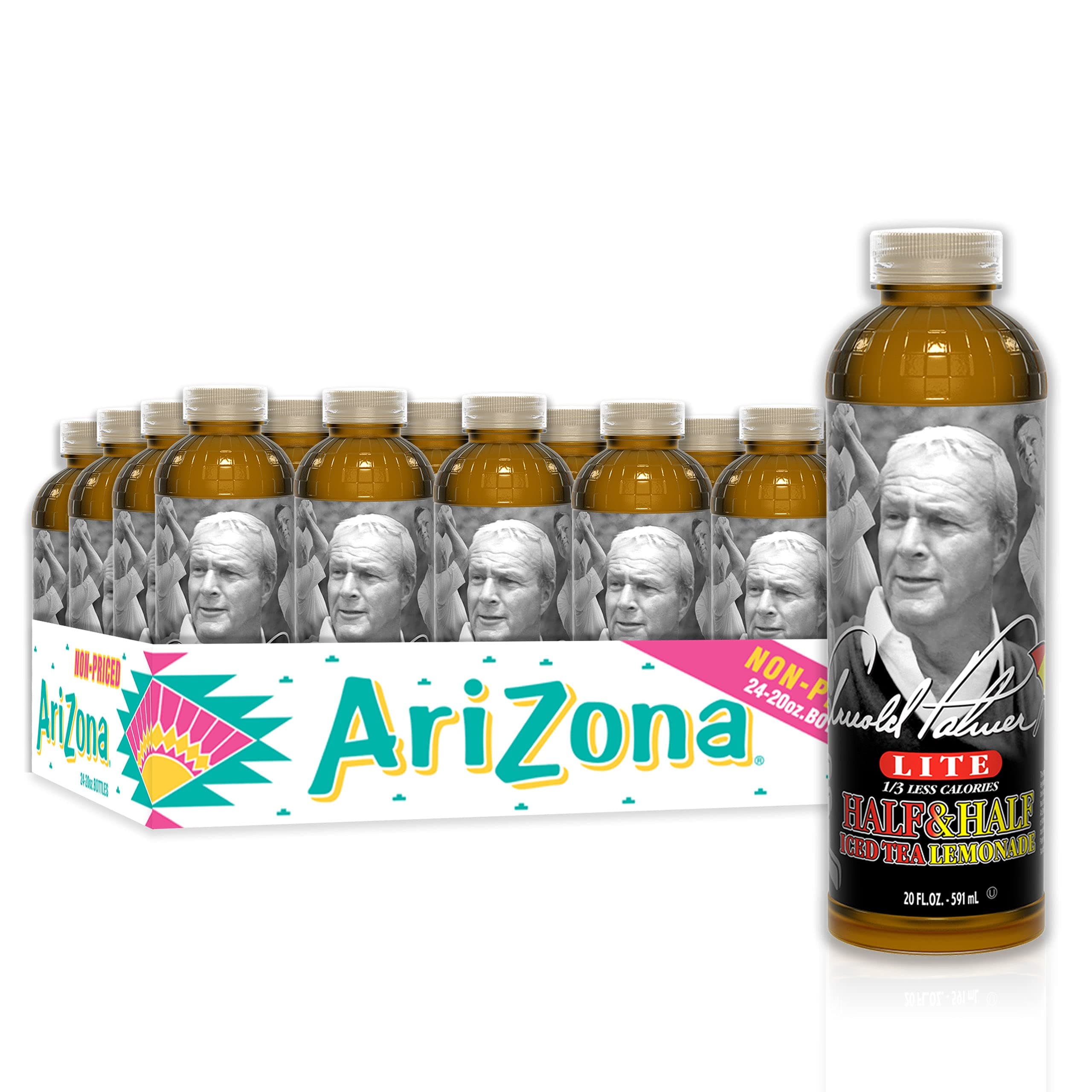 AriZona Arnold Palmer Half and Half, 20 Fl Oz (Pack of 24) Arnold Palmer 20 Fl Oz (Pack of 24)