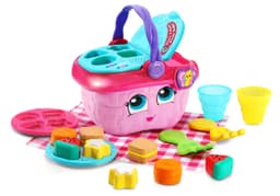 LeapFrog Shapes and Sharing Picnic Basket, Pink Pink Standard Packaging