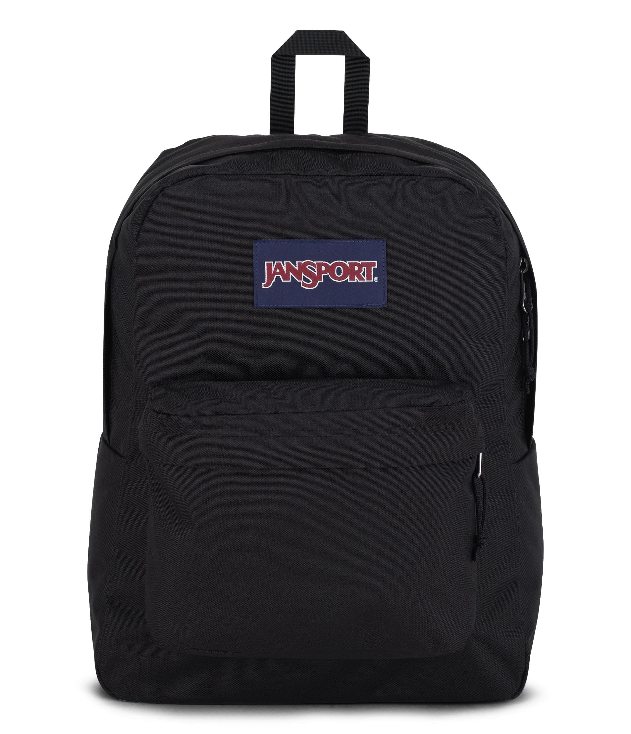JanSport SuperBreak One Backpacks - Durable, Lightweight Bookbag with 1 Main Compartment, Front Utility Pocket with Built-in Organizer - Premium Backpack, Black Black One Size