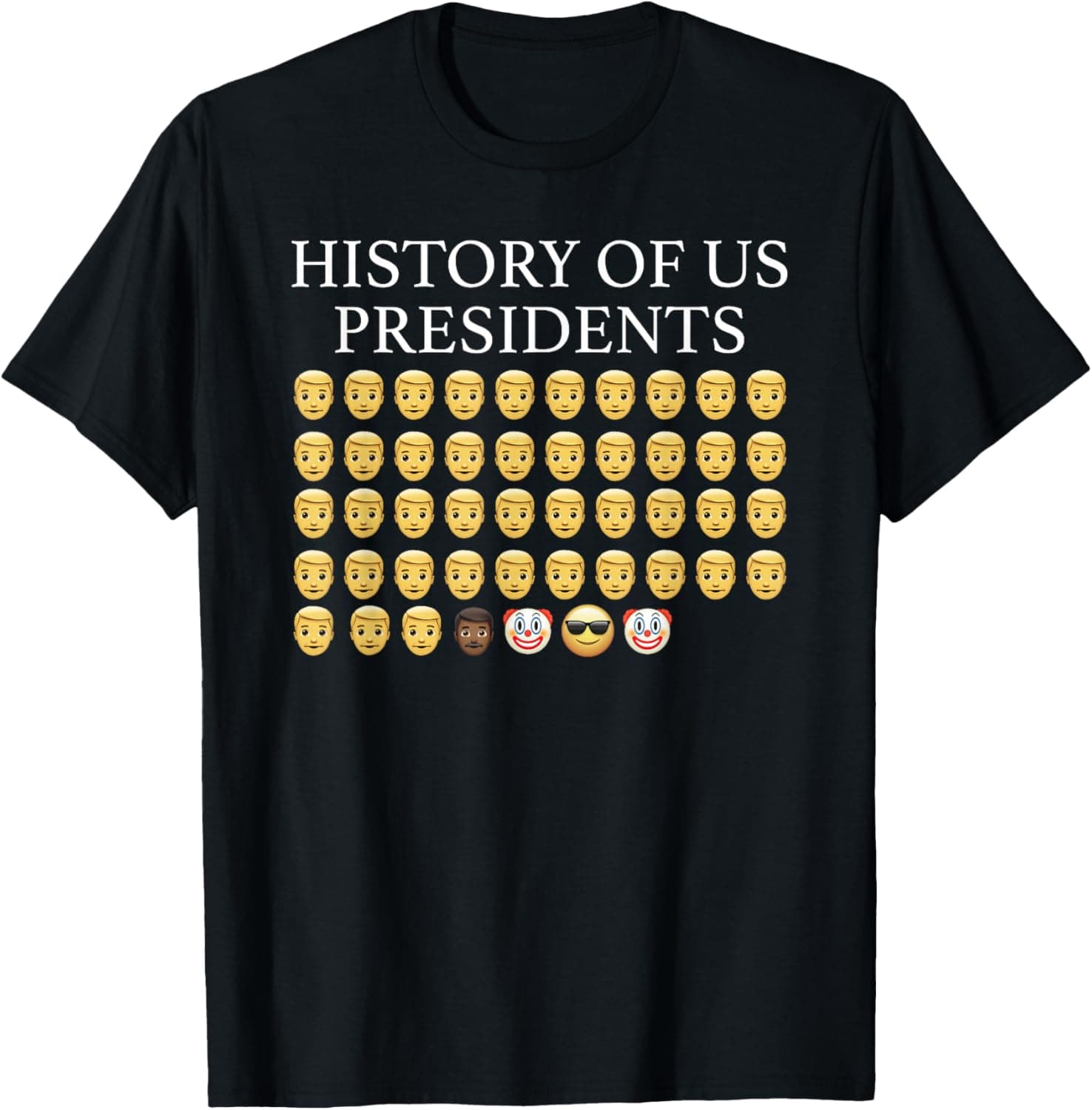 Funny History of U.S. Presidents T-Shirt